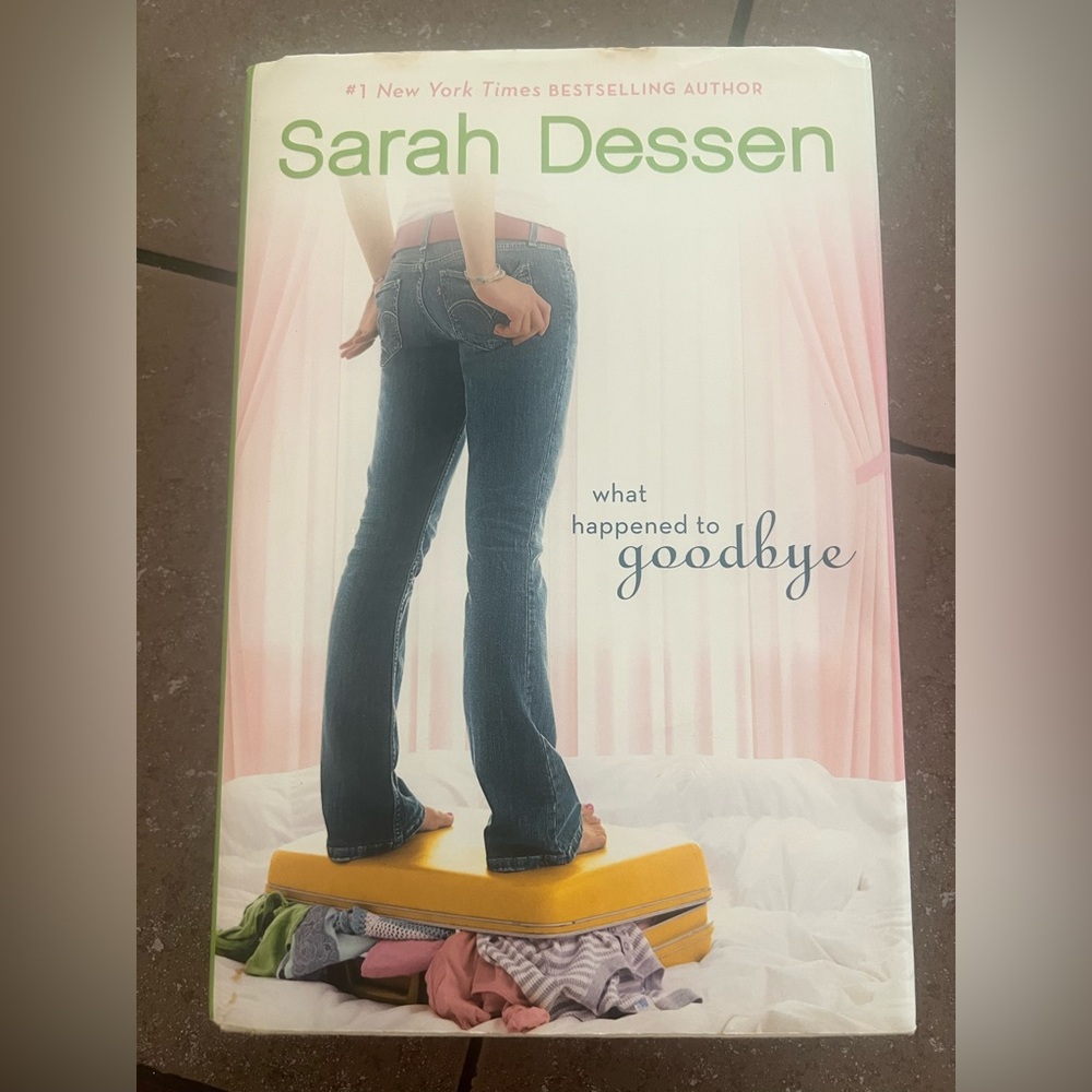 BOOK ..What Happened to Goodbye Gently used hardcover book by Sarah Dessen